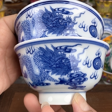 景德镇陶瓷藏式茶碗