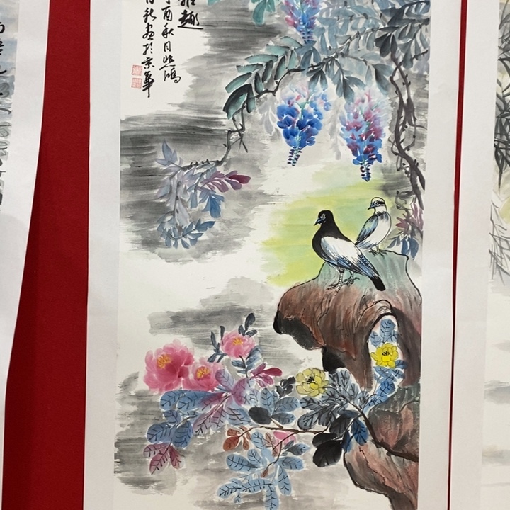 日新画作欣赏作品