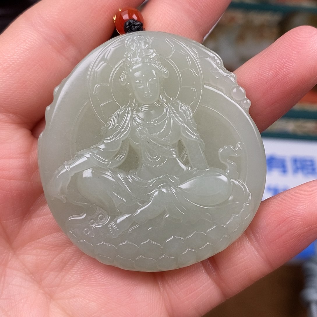 和田玉挂件未镶嵌