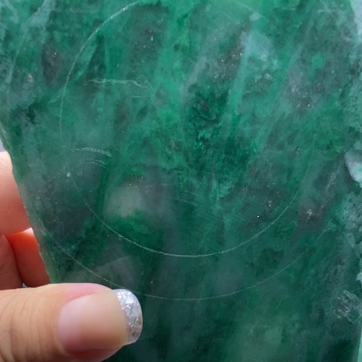 定制石英质玉（非洲翠）定制天然非洲翠手镯