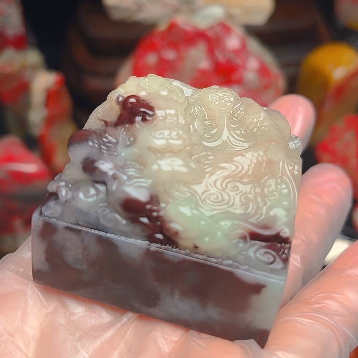 昌化石昌化冻石精品印章