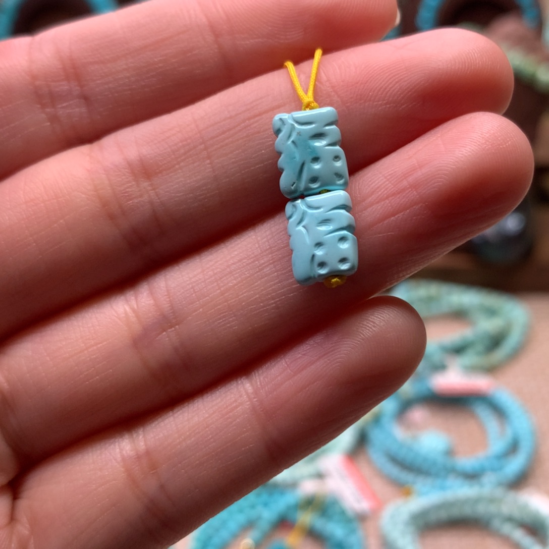 绿松石未镶嵌配饰