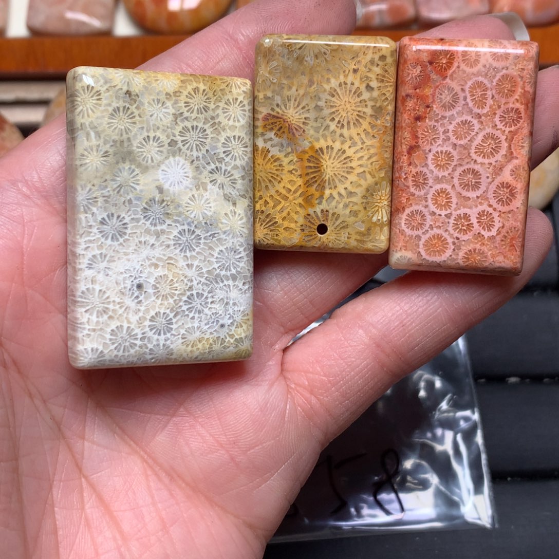 阿***皮硅化玉未镶嵌吊坠无事牌平安扣手牌