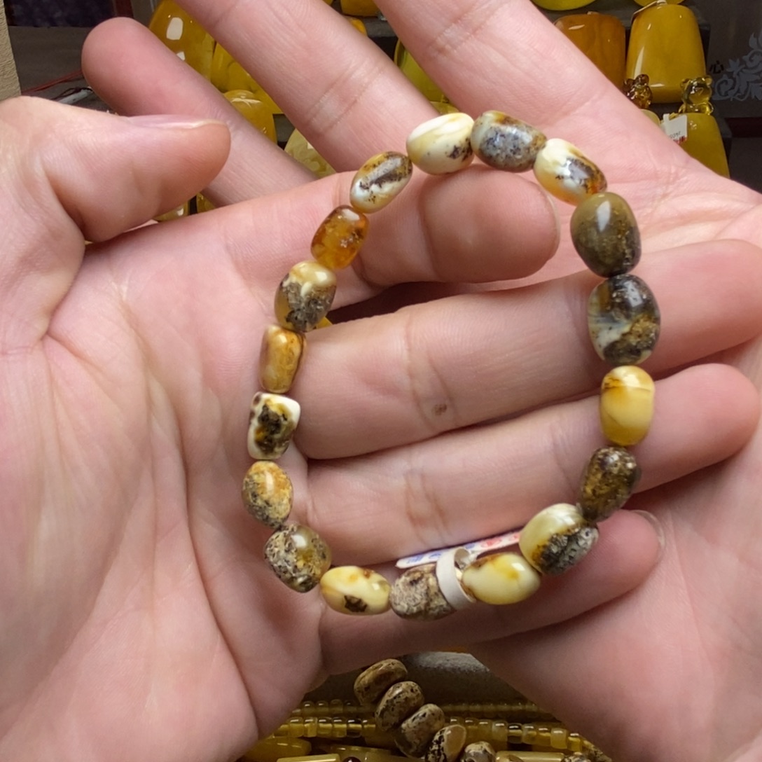 琥珀未镶嵌裸石蜜蜡