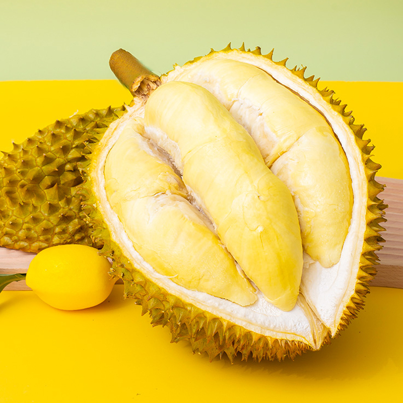 【宏伟路店】【八色東】树熟金枕鲜榴莲【沈阳同城小时达】3-8斤可选核小榴莲同城配金枕泰国