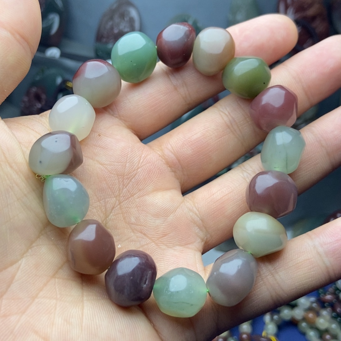 玛瑙/玉髓未镶嵌颈饰