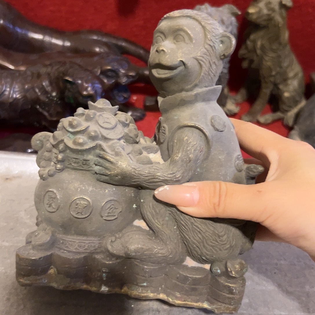 黄铜摆件，文房摆件工艺品