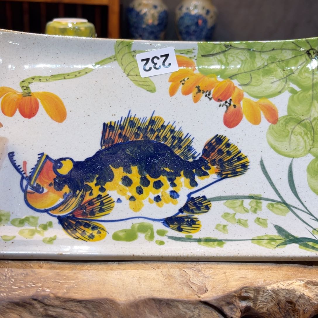 瓷片春***园景德镇手工制作