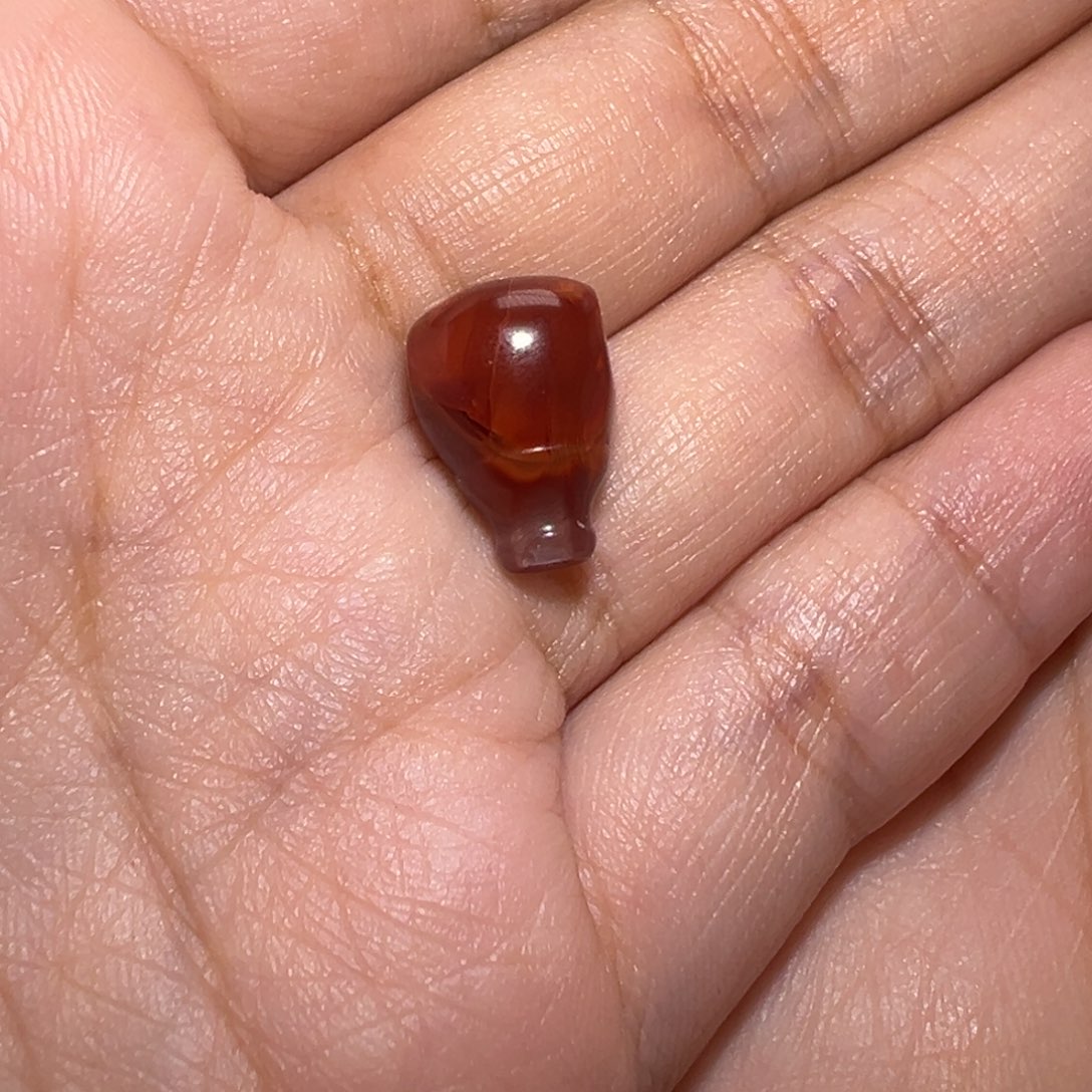 南红玛瑙珠宝奇石未镶嵌少*三通