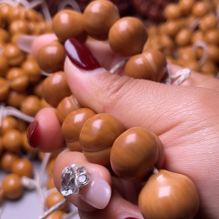 手串猴头核桃17尺寸镜面柯基屁桃手持全品无暇