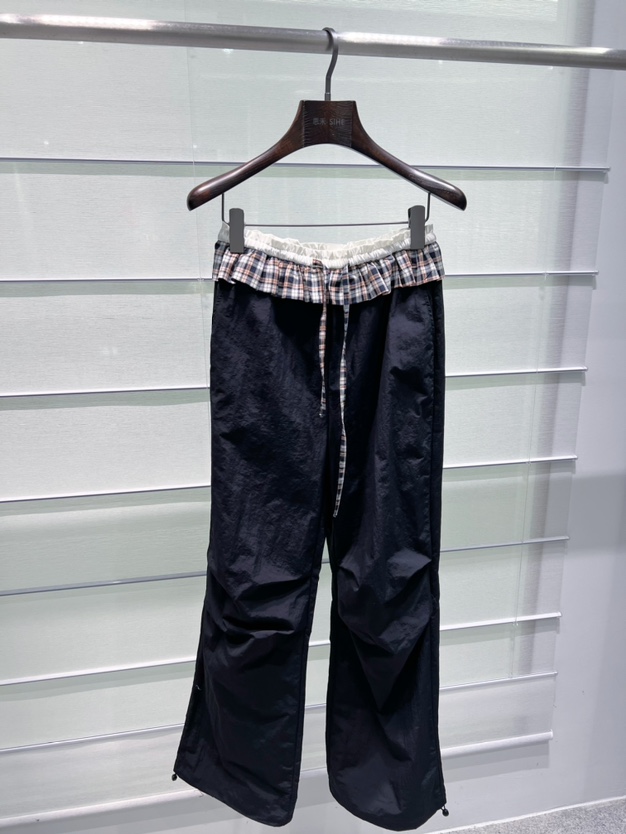 【南油张贝贝】25S新款小众设计感高腰显瘦休闲裤