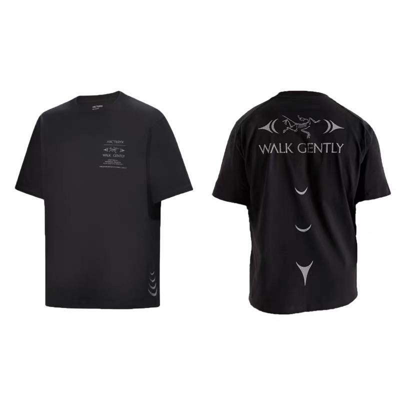 限定联名Walk Gently系列舒适时尚百搭短袖T恤