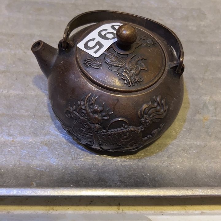 来***缘黄铜摆件，文房工艺品