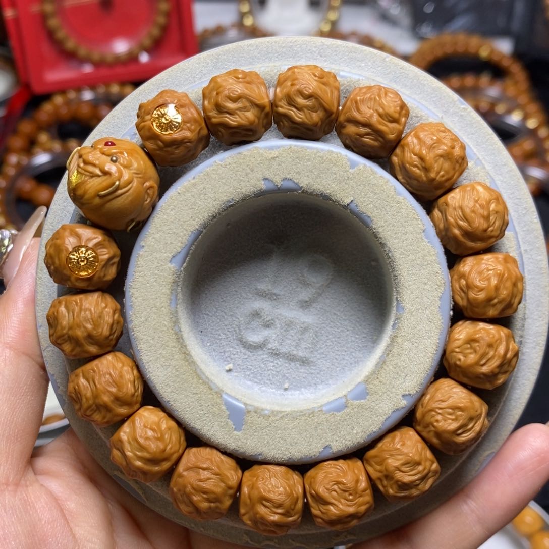 猴头核桃手串双标舔僧龙蛇之变尺寸13+全品单号2