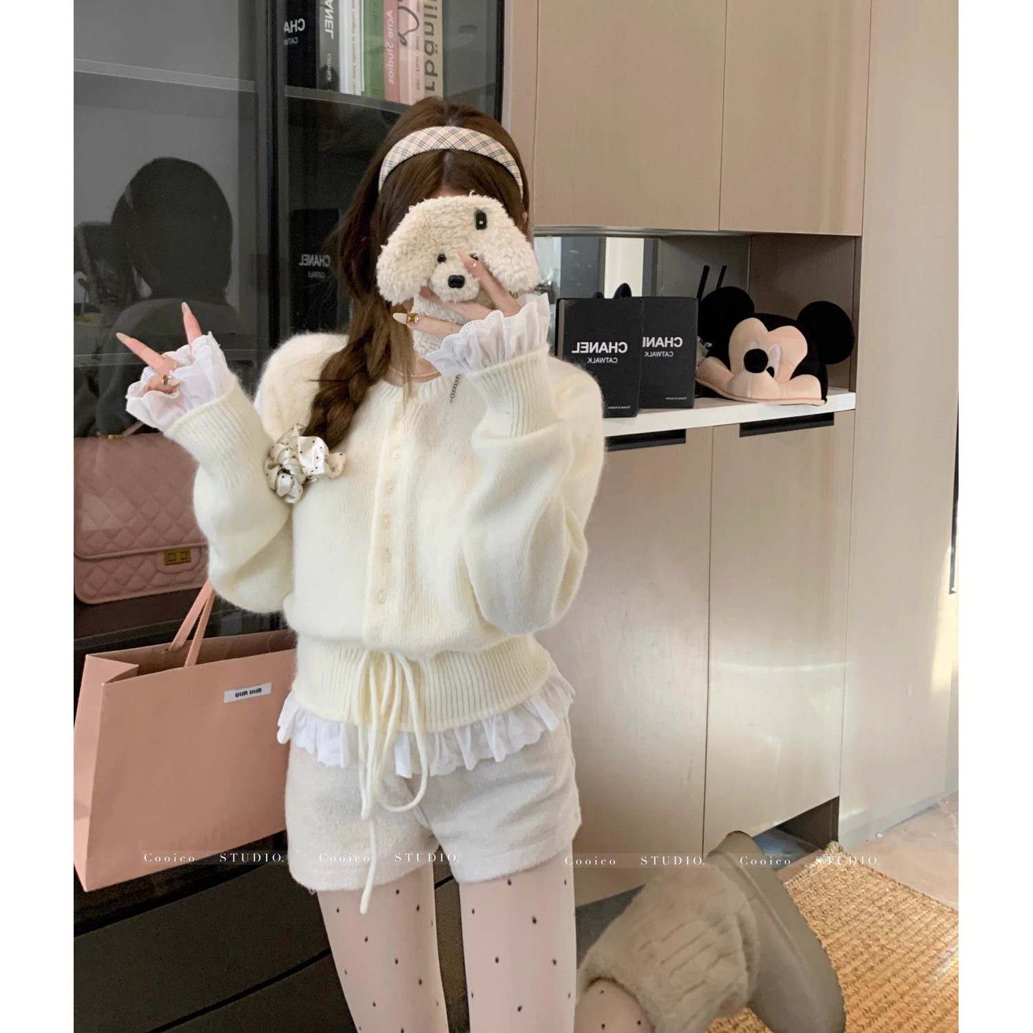 甜辣纯欲秋冬新款美衣