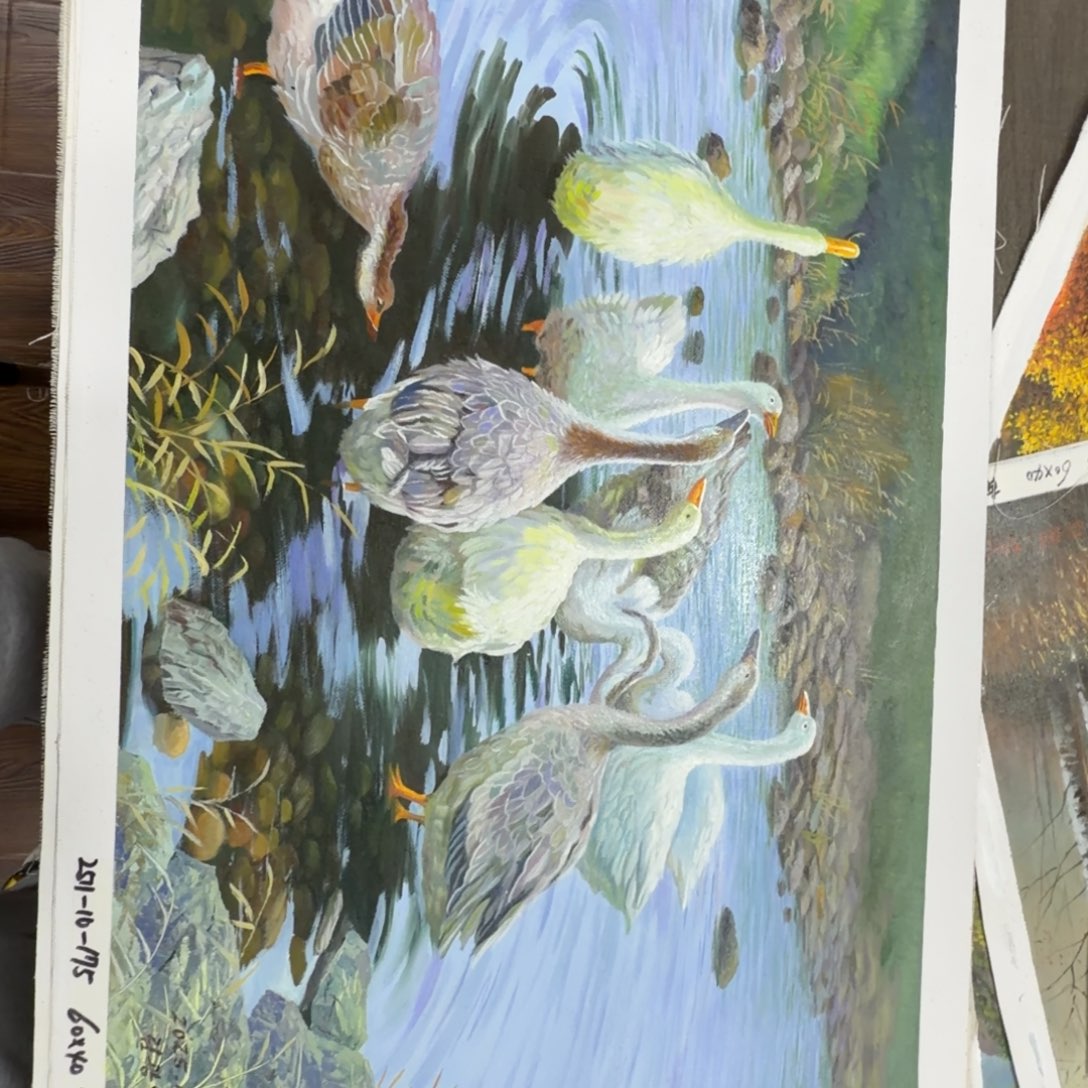 油画加油加油努力加油努力