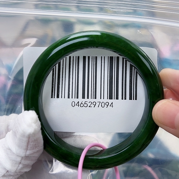 平***潭未镶嵌手镯和田玉5859