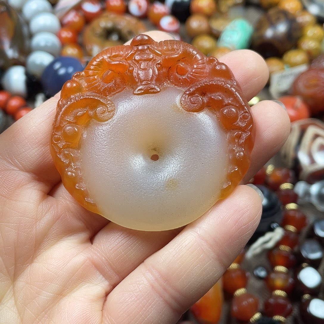 玛瑙/玉髓未镶嵌挂件