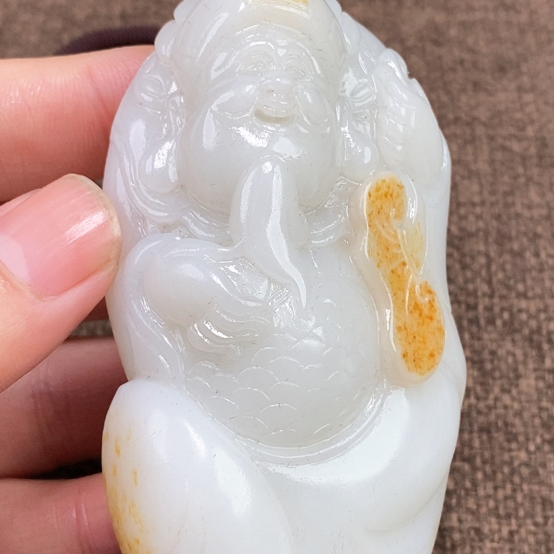 和田玉挂件未镶嵌