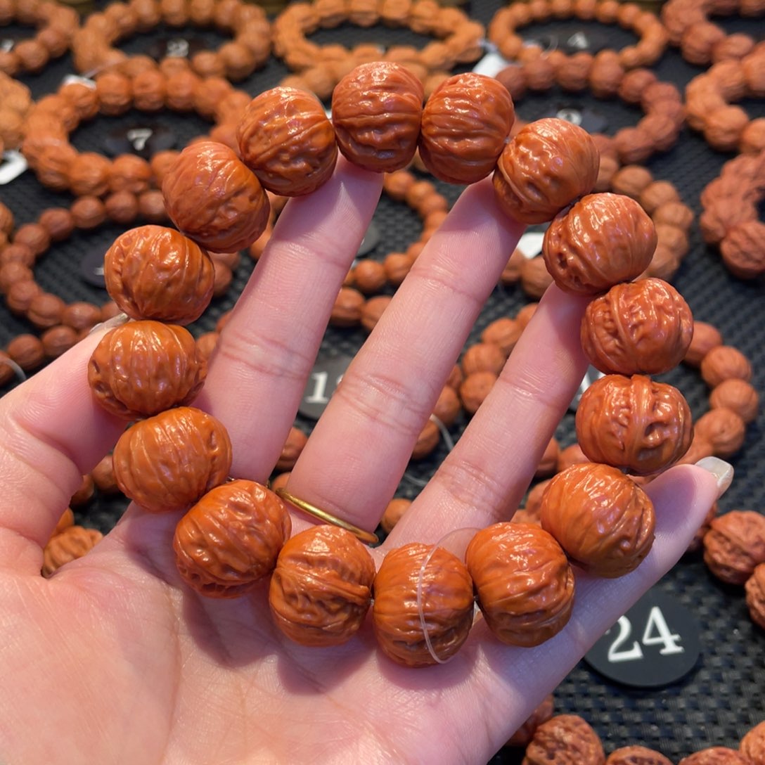 文玩核桃手串"****l磨盘手串