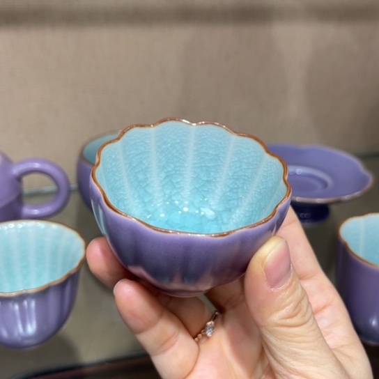 瓷片大宋名窑汝瓷茶具