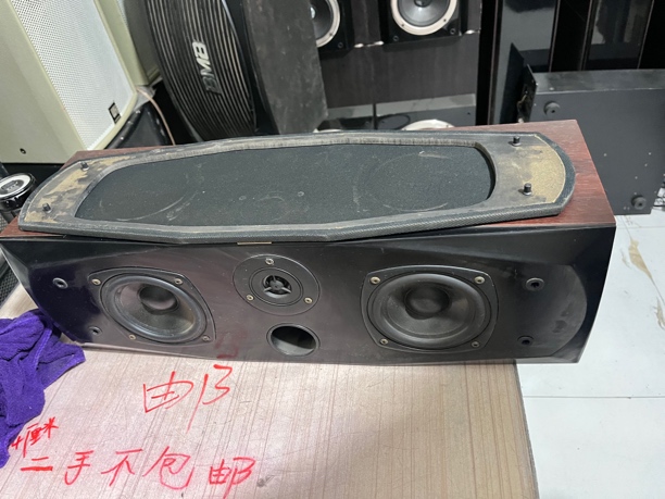 8新  二手中置音响 不包邮 成色如图（高音坏了）
