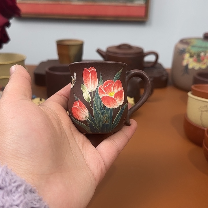 宜兴紫砂主人杯杯