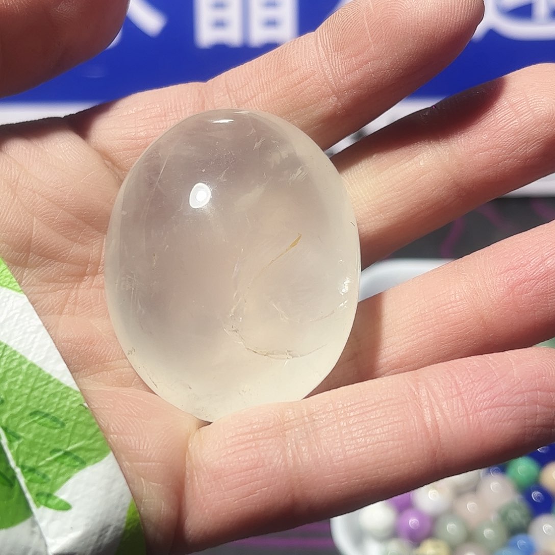 水晶天然水晶微瑕未镶嵌