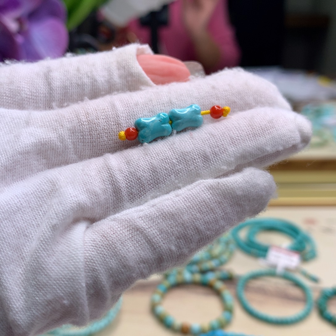 绿松石未镶嵌配饰