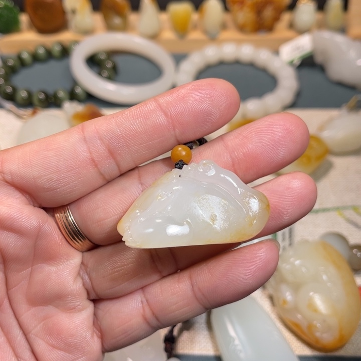 和田玉手链未镶嵌