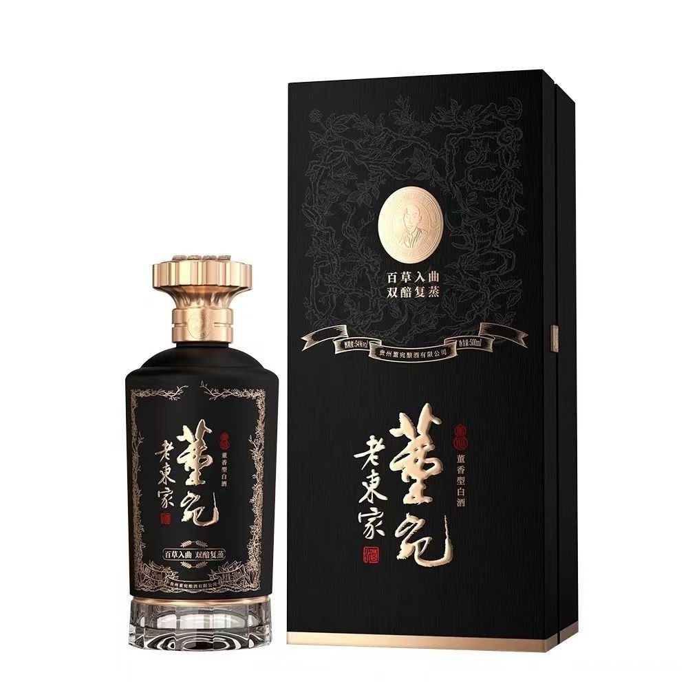 董宛酒 老东家 董香型白酒54度500ml