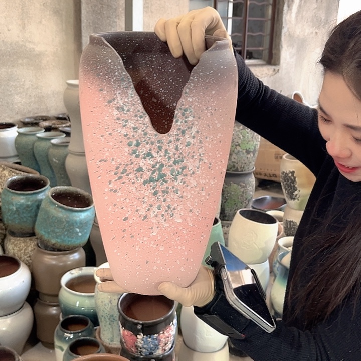 瑕疵16高32花盆……