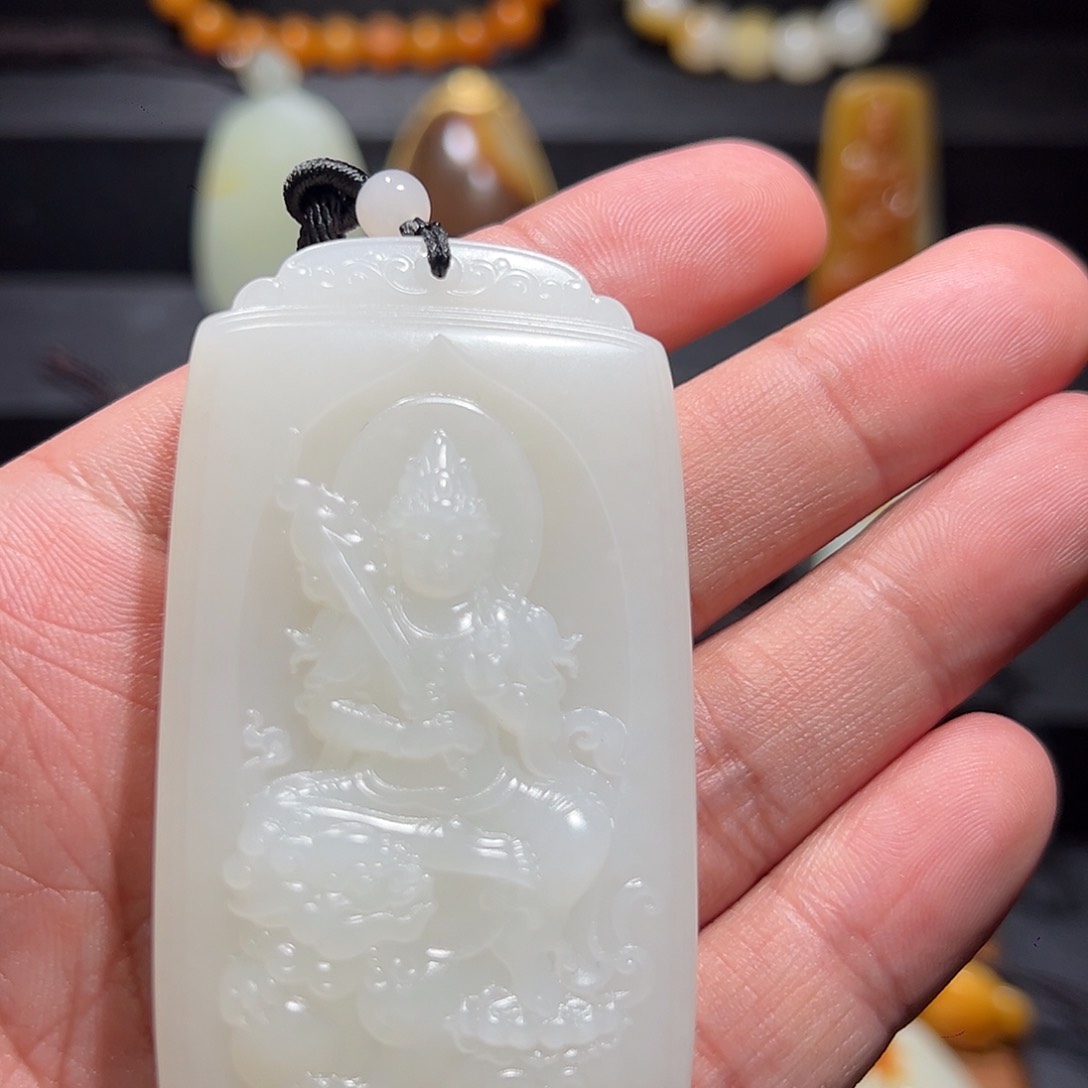 颈饰未镶嵌和田玉@*辉