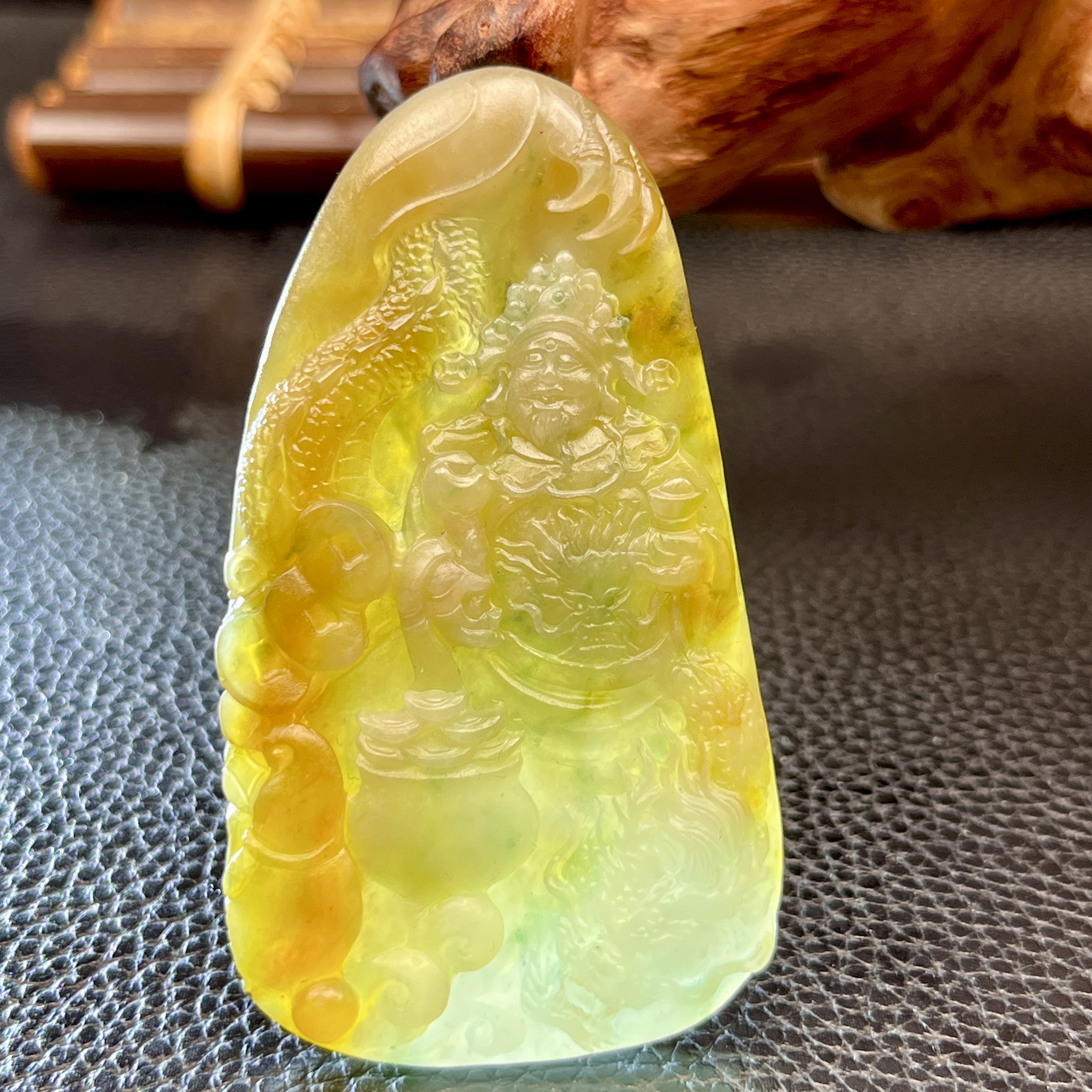 缅甸A货御龙文财神