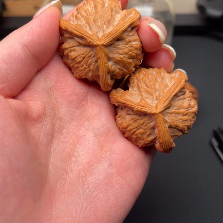 是***啊把件文玩核桃三棱