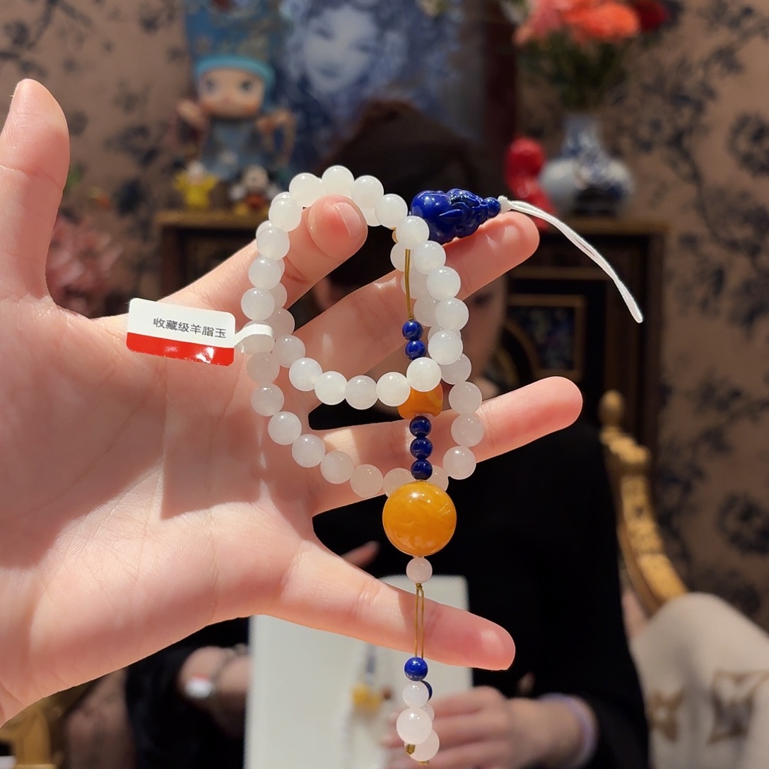 和田玉车挂未镶嵌