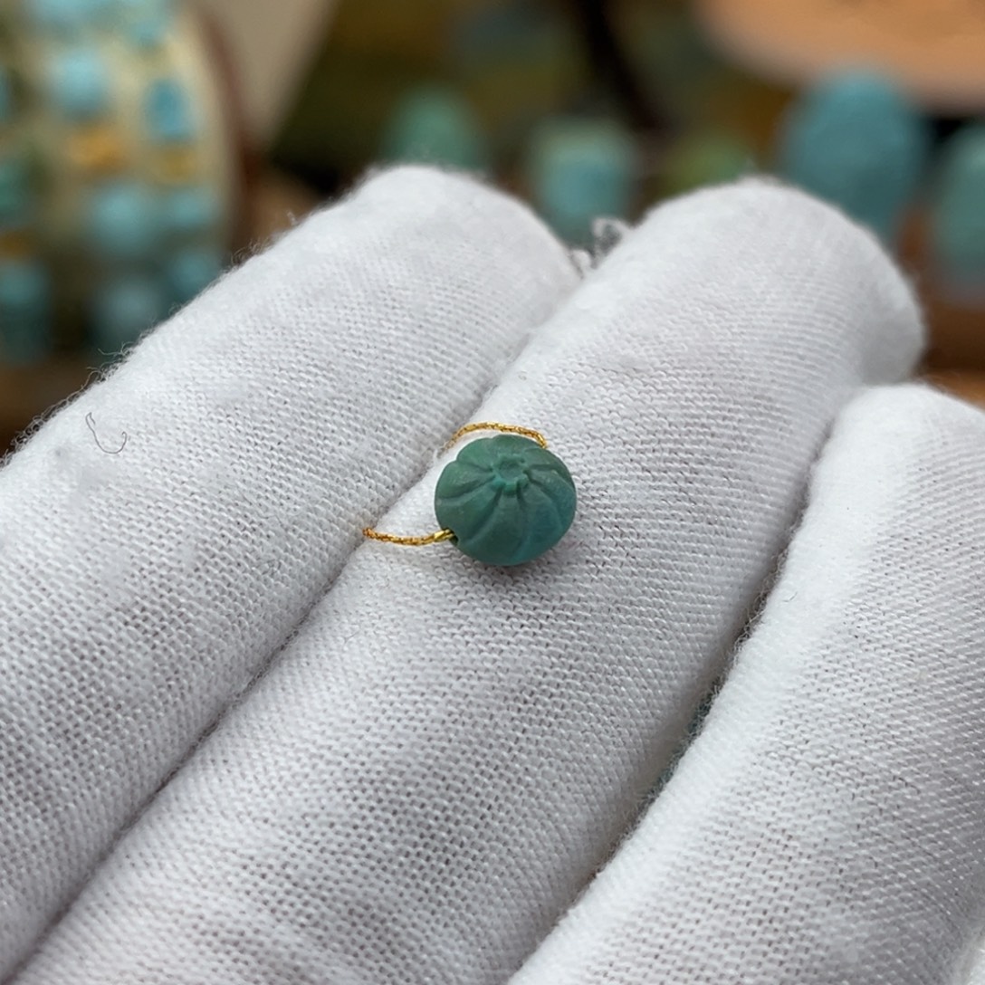 绿松石未镶嵌小包子编号39