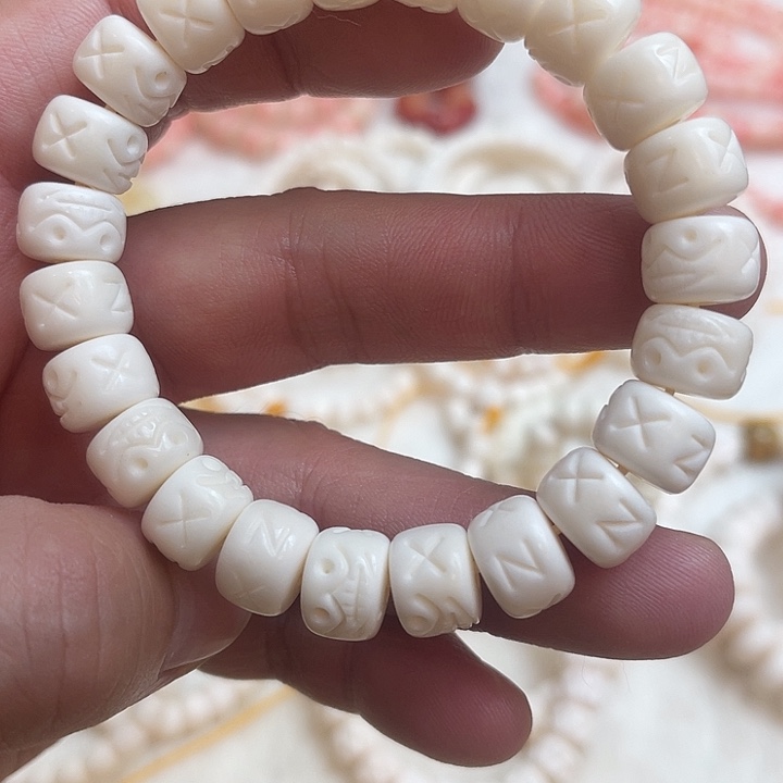 鹿骨手串/手链鹿骨卡12阿呆