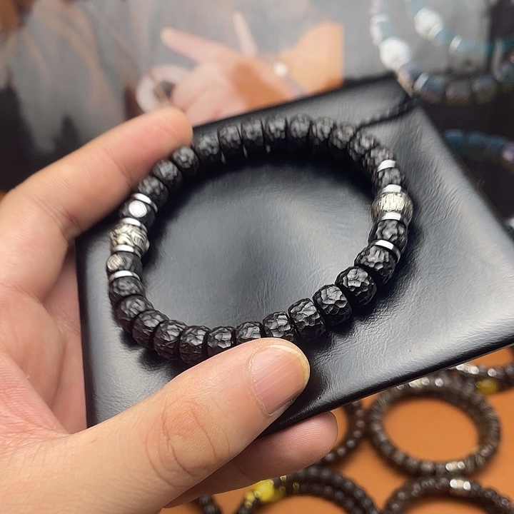 椰蒂手串9黑金无相吞金兽貔貅