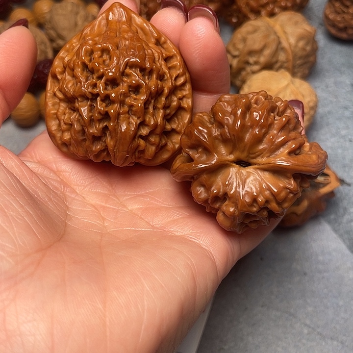 文玩核桃吊坠官帽