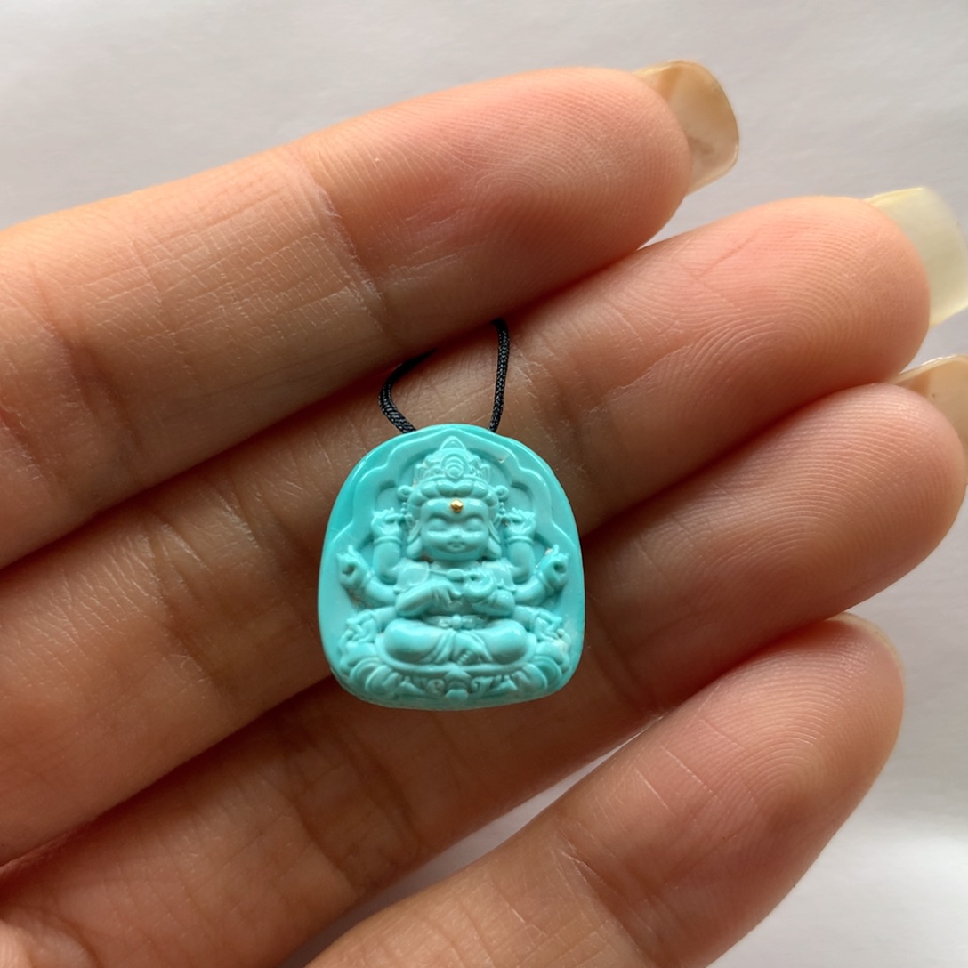 绿松石配饰未镶嵌