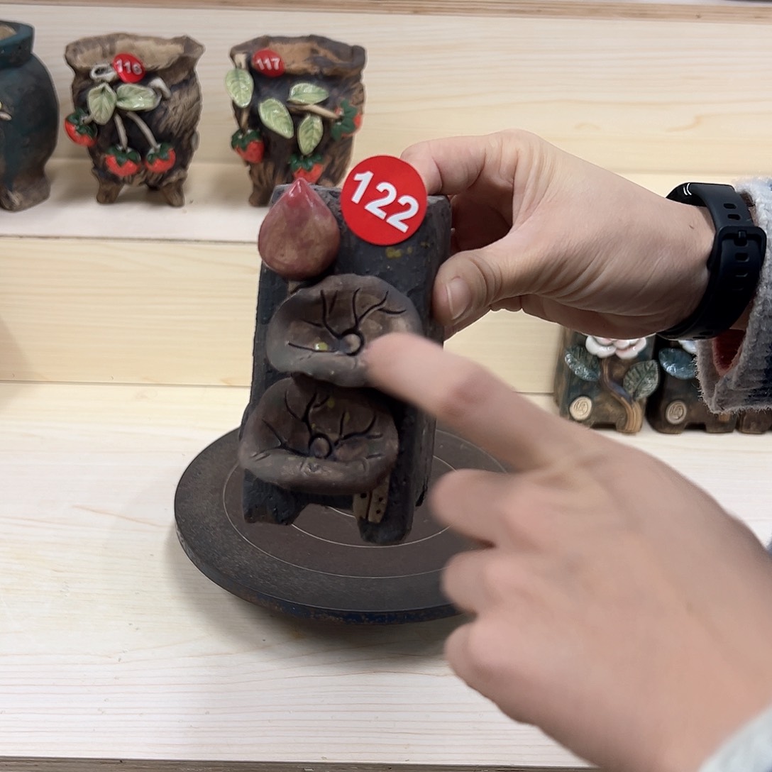 紫砂花盆12 2号内口4外高12