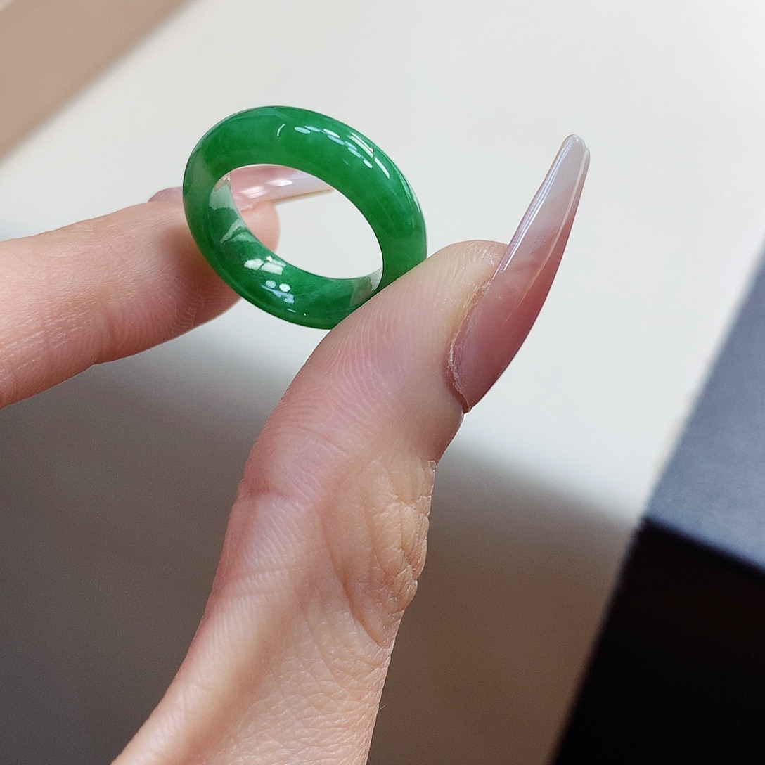 翡翠戒指未镶嵌J****U8号