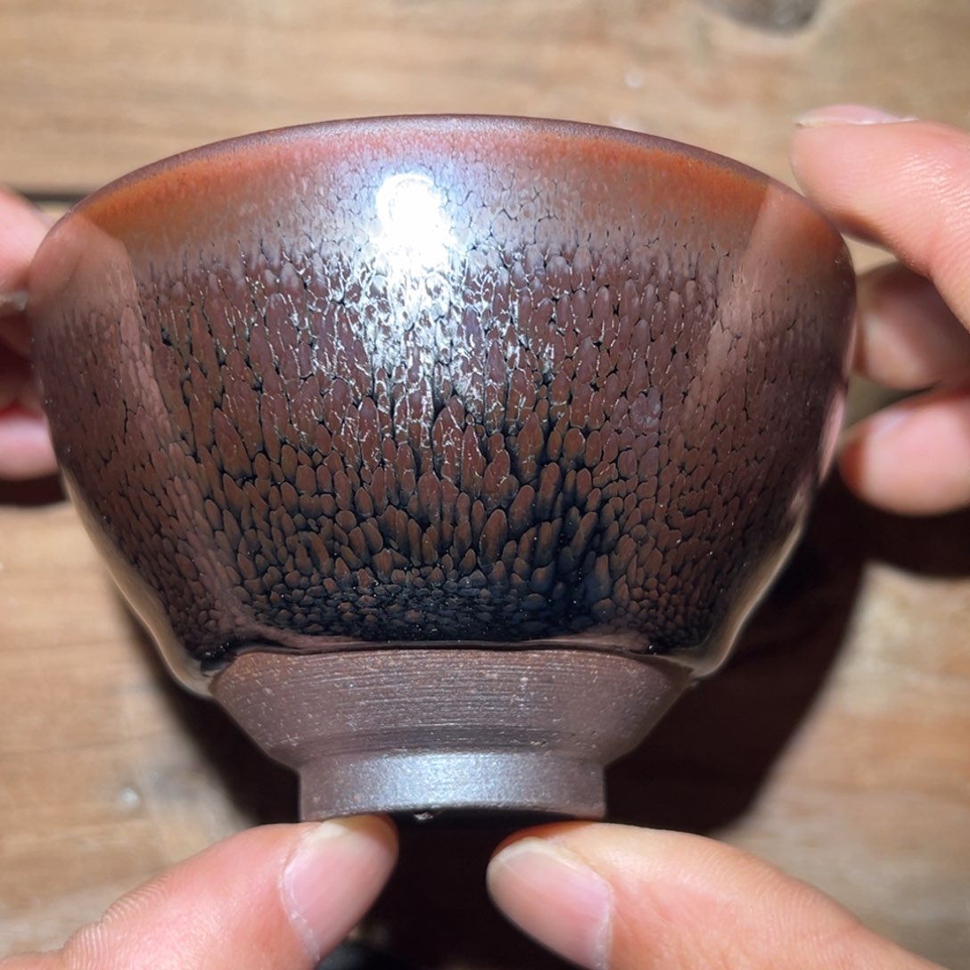 茶盏老表柴烧作品459