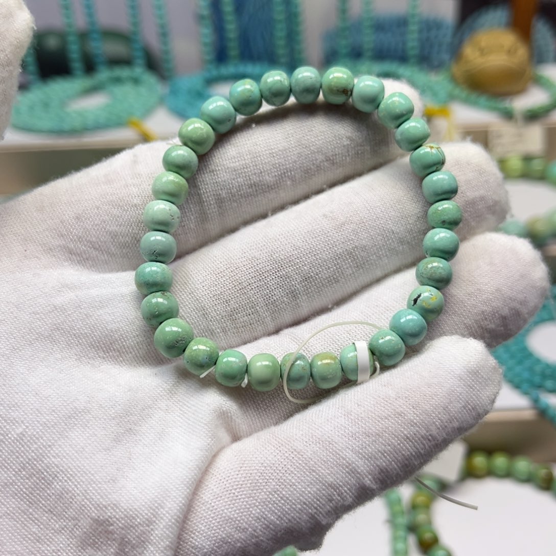 绿松石未镶嵌手链