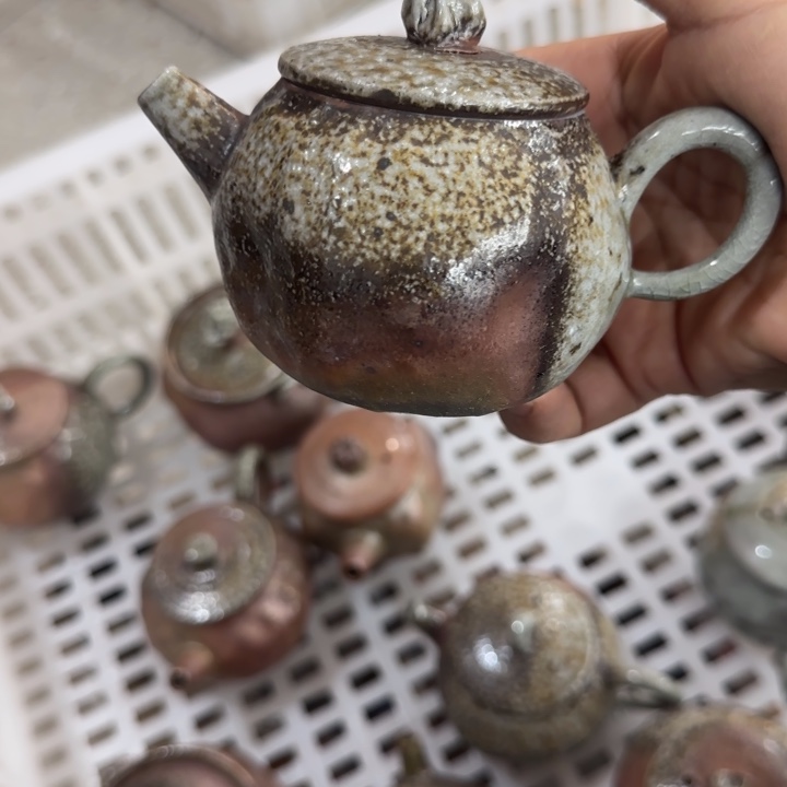 粗砂茶壶m****u柴烧新品多多