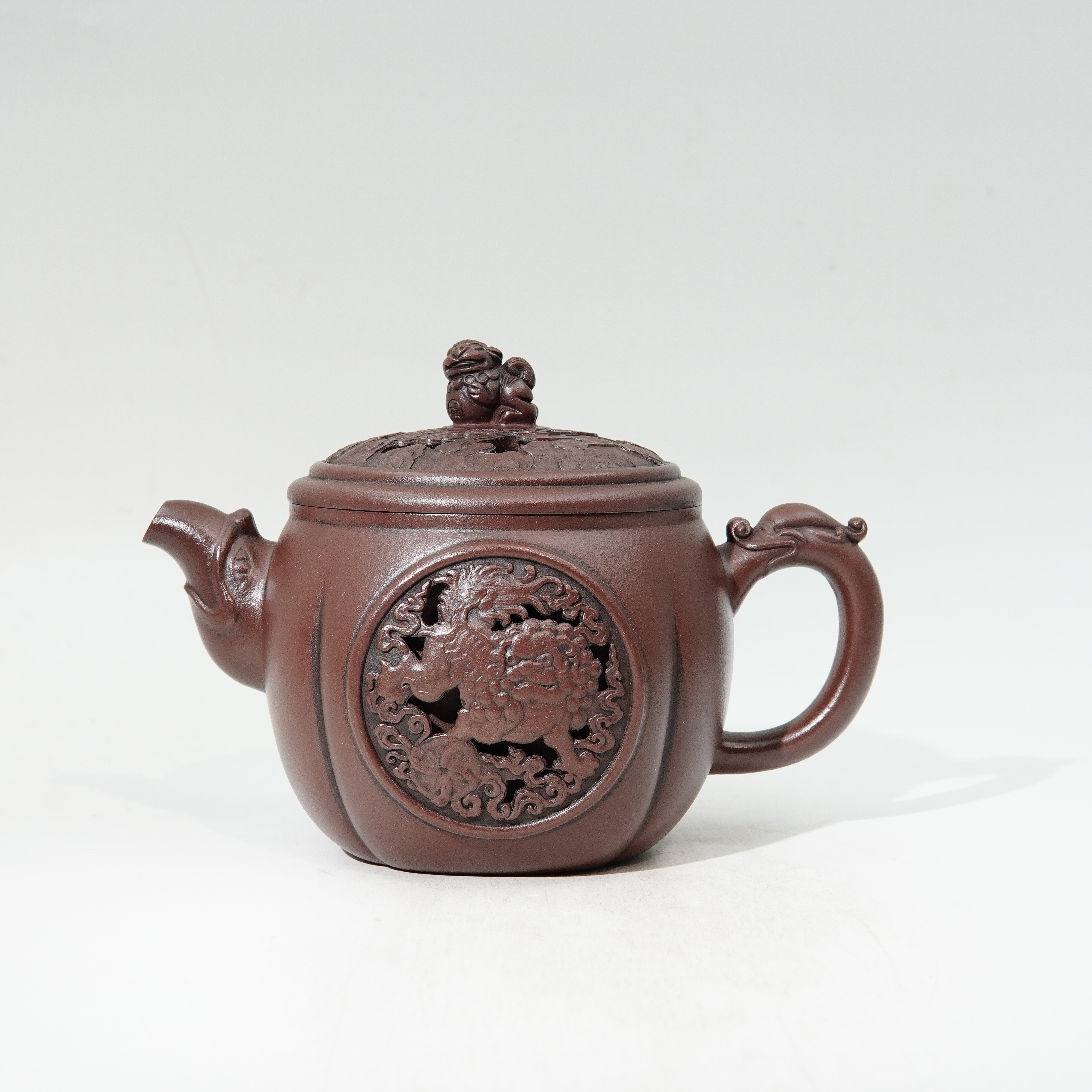 祥云狮尊-曹燕萍-省大师-老一厂紫泥-350cc