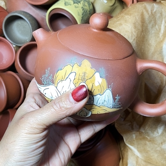 全手工制作宜兴紫砂壶