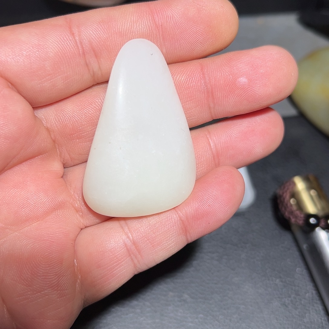 和田玉挂件未镶嵌平****理