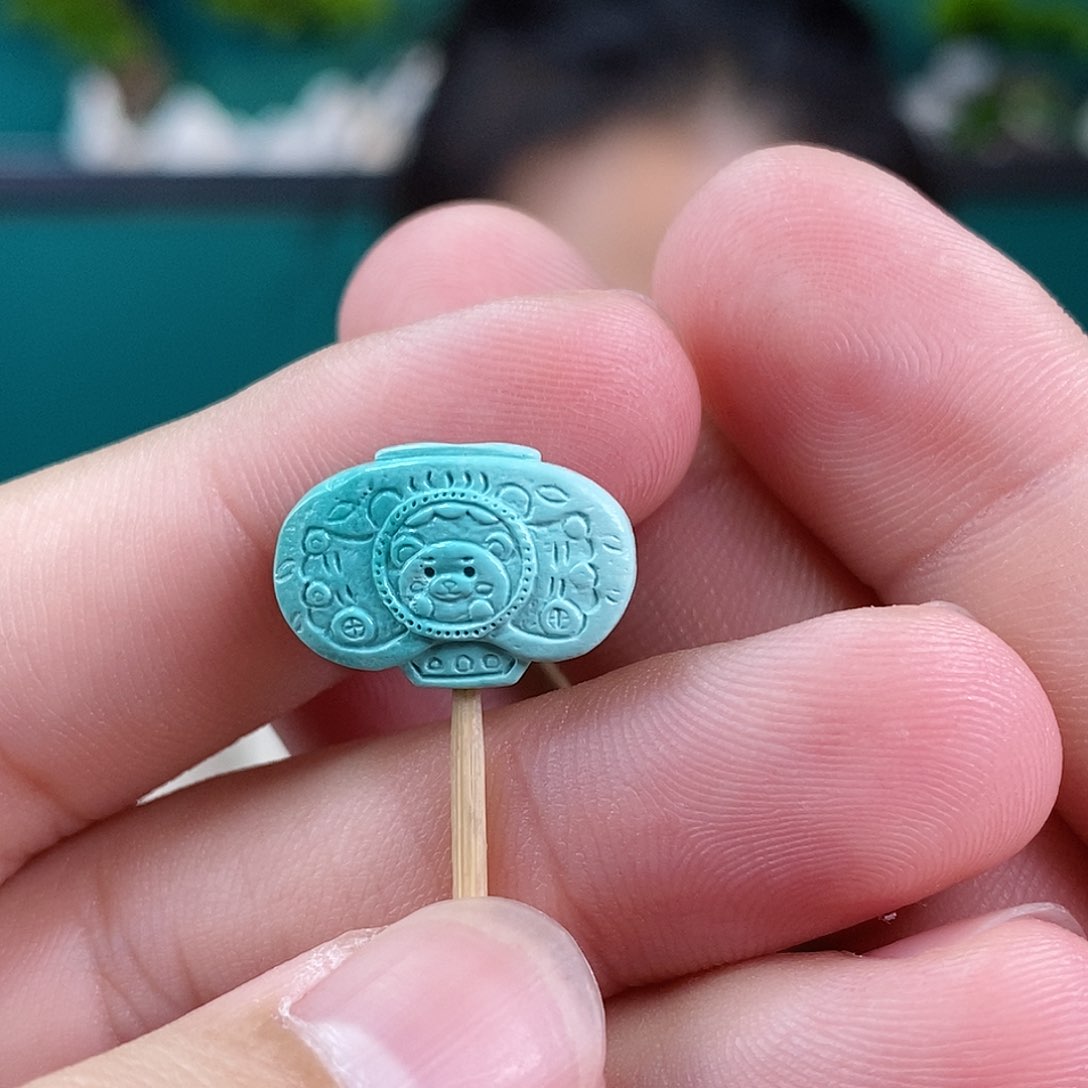 绿松石珠宝奇石未镶嵌